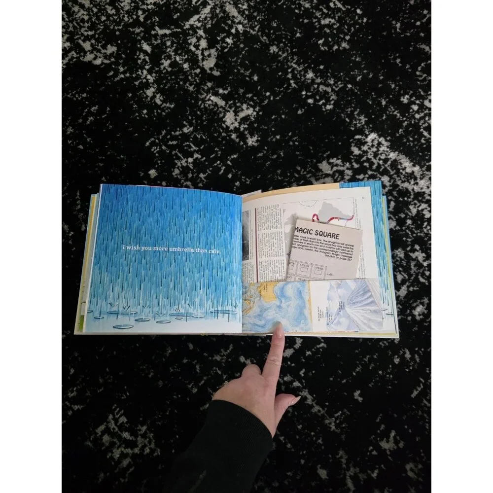 I Wish You More Book Handmade Junk Journal + Original Book